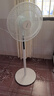 格力（GREE）家用變頻電風(fēng)扇智能恒溫轉頁(yè)扇 2025年新款柔風(fēng)安睡電扇一級能效節能轉葉扇幸運草風(fēng)扇遙控落地扇 FDZ-35X69Bg5【花精靈-仿生花瓣扇葉】 曬單實(shí)拍圖