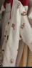 優(yōu)奇嬰兒衣服男女寶寶春秋高腰大pp褲套裝男童女童早秋前開(kāi)分體兩件套 曬單實(shí)拍圖