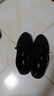 特步男子跑步鞋運(yùn)動(dòng)鞋輕便減震防潑水革面跑鞋黑色 曬單實(shí)拍圖