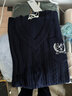 森馬（Semir）毛衣女冬刺繡V領(lǐng)絞花毛衫無(wú)袖襯衫氣質(zhì)學(xué)院風(fēng)兩件套101724107029 曬單實(shí)拍圖