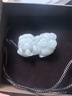 七彩云南翡翠貔貅吊墜糯種天然A貨翡翠玉貔貅霸王貔貅吊墜項鏈附證書(shū) 曬單實(shí)拍圖