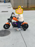 暴風(fēng)騎士?jì)和妱?dòng)摩托車(chē)兩輪電動(dòng)車(chē)3-12歲童車(chē)代步車(chē)電動(dòng)平衡車(chē)復古小電摩 探索版【換電藍牙煙霧】暴風(fēng)橙 曬單實(shí)拍圖