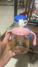 貝親兒童牛奶杯1-3歲寶寶喝水喝奶PPSU直飲奶瓶雙吸管水杯 綠色330mL 曬單實(shí)拍圖