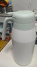 膳魔師（THERMOS） 保溫壺家用大容量辦公熱水瓶暖壺2L男女不銹鋼真空水壺 THS/THX THS-2000清新白綠 2L 曬單實(shí)拍圖