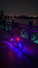 自行車(chē)花鼓燈平衡車(chē)燈兒童夜行燈自行車(chē)燈夜行燈塑料風(fēng)火輪彩燈 【彩色】自動(dòng)款1個(gè)裝 【免手開(kāi)啟 自動(dòng)啟?！?曬單實(shí)拍圖