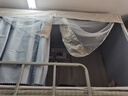 夢(mèng)多福u型滑軌道大學(xué)生宿舍床簾上下鋪蚊帳一體式護隱私強遮光寢室窗簾 奶咖丨五面全包+帳紗+可升降支架 190cm*90cm 可調高100-140cm 曬單實(shí)拍圖