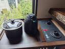 吉谷（K·KOU）全自動(dòng)雙底部上水電熱水壺電燒水壺電茶壺 茶臺燒水壺一體桌茶具套裝泡茶【1.2L+0.8L】 TC008B 曬單實(shí)拍圖