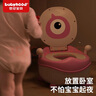 世紀寶貝（babyhood）大眼仔座便器 兒童小馬桶坐便器 男女寶寶便攜小便盆 PU軟墊107粉 曬單實(shí)拍圖