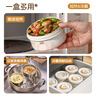 恩爾美（nRMEi）保溫飯盒24小時(shí)超長(cháng)保溫提桶鍋上班族帶飯學(xué)生大容量多層便當餐盒 優(yōu)雅紅 三層 2.5L 【316L+餐具+拎包】 曬單實(shí)拍圖