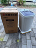 志高脫水機(jī)單甩干脫水機(jī)干桶甩干機(jī)小型迷你家用甩干桶出租房宿舍大容量單杠脫水桶烘干一體機(jī)以舊換新 12公斤【不銹鋼桶】三年免費(fèi)換新售后無(wú)憂 曬單實(shí)拍圖