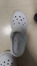 斯凱奇（Skechers）七夕禮物洞洞鞋女士夏季涼拖鞋泡泡鞋透氣增高外穿沙灘鞋踩屎感 曬單實(shí)拍圖