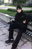 立領(lǐng)棉服男女同款冬季新款加厚保暖寬松面包服棉衣外套情侶百搭 黑色 M 曬單實(shí)拍圖