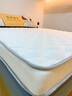 雅鹿乳膠床墊子軟墊0.9x1.9米學(xué)生宿舍單人加厚記憶海綿折疊榻榻米墊 Q雅鹿藍-貴族白【厚約6cm】 90cm*190cm宿舍床【抗壓回彈】 曬單實(shí)拍圖