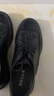 百麗通勤商務(wù)皮鞋男牛皮褶皺增高休閑鞋A1373AM4 黑色2  40  曬單實(shí)拍圖