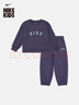 耐克（NIKE）嬰童透氣柔軟上衣和長(zhǎng)褲套裝男女童圓領(lǐng)學(xué)院風(fēng)NIKE FZ9931 曬單實(shí)拍圖
