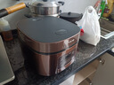 九陽(yáng)（Joyoung）30分鐘快煮飯大火力柴火飯4升家庭容量3~4人電飯煲電飯鍋多功能微壓燜煮方煲F-40FZ815 曬單實(shí)拍圖
