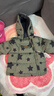 babylove嬰幼兒羽絨服加絨加厚保暖連帽外套新生兒寶寶三防羽絨外穿上衣 星漢燦爛 100 曬單實(shí)拍圖
