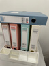 晨光（M&G）文具5只A4/55mm莫蘭迪檔案盒文件盒 收納資料盒 藍色塑料盒辦公用品 ADM945X3 曬單實(shí)拍圖