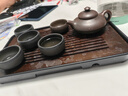 憶壺茶（YIHUTEA）茶盤托盤家用茶臺(tái)帶排水小型瀝水儲(chǔ)水實(shí)木功夫托盤泡茶具竹茶托 【爆款大號(hào)】茶盤36.5*24cm 曬單實(shí)拍圖