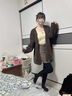 優(yōu)棵樹(shù)打底褲女秋冬德絨發(fā)熱蜂巢暖腹秋褲可外穿高腰收腹提臀塑形保暖褲 黑色連腳【260g/-5-20°c】 1條 均碼 【適合80-170斤/155-185cm】 曬單實(shí)拍圖