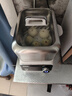 蘇泊爾（SUPOR）猛火可拆洗電蒸鍋 0涂層304不銹鋼材質(zhì)蒸籠18L大容量燉蒸煮一體多功能電蒸鍋上蒸下燉隔水燉底鍋 18L 精鋼可拆0涂層蒸燉鍋 曬單實(shí)拍圖