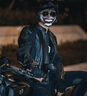 星空騎士摩托車(chē)騎行服男四季通用冬季保暖皮衣夾克賽機車(chē)服防風(fēng)外套SKJ830 黑灰色上衣【可卸內膽+護具】 XL碼 曬單實(shí)拍圖