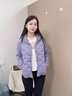 雅鹿壓膠直充輕薄羽絨服女2026新款短款連帽時(shí)尚運動(dòng)休閑旅游保暖外套 黎明灰 XL 【推薦115-13斤】 曬單實(shí)拍圖
