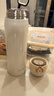 膳魔師（THERMOS）保溫杯500ml男女士兒童水杯子學(xué)生生日禮物JNL-502珍珠白 曬單實拍圖