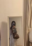 栢啟歆女包斜挎包托特包女新款休閑單肩斜挎手提包多功能時(shí)尚雙肩背包 棒球托特包【棕色】 曬單實(shí)拍圖