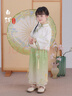 今兮古兮女童漢服套裝2026春秋新款兒童唐裝超仙中秋幼兒園中國風(fēng)兩件套 曬單實(shí)拍圖