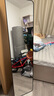 全品屋全身鏡穿衣鏡落地鏡掛門服裝店試衣壁掛鏡一體簡約北歐風(fēng)146*36 曬單實拍圖