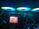 超頻三（PCCOOLER）北境GT360 ARGB Display BK屏顯一體式CPU水冷散熱器/3.5吋液晶屏/自定義主題/支持1851/AM5 曬單實(shí)拍圖