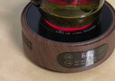 憶壺茶（YIHUTEA）茶壺玻璃電陶爐煮茶壺套裝圍爐煮茶器蒸煮一體燒水壺電熱泡茶茶具 【1500w數(shù)顯】高奢墨色壺+木紋爐 曬單實(shí)拍圖