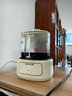 九陽(yáng)（Joyoung）凈萃養生壺迷你家用全玻璃煮茶器 輕音燉煮 1L辦公室0金屬0膠水恒溫燒水壺 WY103 曬單實(shí)拍圖