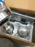 豐谷全自動上水電熱水壺 茶臺燒水壺 家用辦公嵌入式茶桌茶幾一體機(jī)茶具電茶爐套裝 1L （37*20cm）底部上水銀色-三件套 曬單實(shí)拍圖