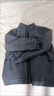 羅蒙（ROMON）春秋新款外套男立領(lǐng)上衣服商務(wù)休閑戶外茄克百搭寬松運(yùn)動(dòng)夾克無帽 灰色春秋款 XL 曬單實(shí)拍圖