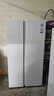 海爾冰箱海爾出品冰箱 618升雙開(kāi)門(mén)對開(kāi)門(mén)風(fēng)冷無(wú)霜雙變頻一級節能大容量家用電冰箱抑菌除味 Leader一級能效抑菌祛味 曬單實(shí)拍圖