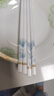 康琴（KANGQIN）【抖音同款】陶瓷筷子景德鎮(zhèn)家用高檔防霉耐高溫不變形雛菊10雙裝 曬單實(shí)拍圖