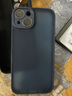 KEKLLE【膚感磨砂】適用iPhone14手機殼 蘋(píng)果14保護套 半透磨砂防摔抗指紋鏡頭全包軟邊保護套 寶藍色 曬單實(shí)拍圖