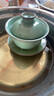 京東京造 龍泉青瓷三才蓋碗 哥窯經(jīng)典功夫茶具茶杯 開片可養(yǎng) 曬單實拍圖