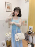 歐時(shí)納（JUST STAR）明星同款法棍包包女款2025年新單肩包輕奢波士頓保齡球腋下包禮物 曬單實(shí)拍圖