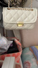 CinvaiKrose【阿Sa蔡卓妍同款】包包女包2025新款斜挎包單肩包七夕情人節(jié)禮物 米白生日禮物送女友 曬單實(shí)拍圖