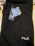 FILA 斐樂(lè )情侶款男女長(cháng)褲25秋冬季新款休閑寬松收口運動(dòng)褲子加絨保暖 【加絨版】正黑色-BK 2XL 185/92A/XXL 曬單實(shí)拍圖