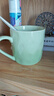 川島屋漸變馬克杯陶瓷喝水杯家用特別好看的漂亮杯子辦公室咖啡杯 漸變綠380ML 曬單實(shí)拍圖