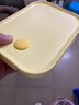 希樂(lè )扣Cilock耐熱玻璃飯盒出餐盒可微波密封便當盒帶蓋碗保鮮盒 琥珀長(cháng)分隔+包 曬單實(shí)拍圖