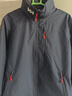 HELLY HANSEN, HH海麗漢森h(huán)h25秋經(jīng)典款CREW男款休閑戶(hù)外運動(dòng)梭織抓絨外套軟殼 藏青色 S 曬單實(shí)拍圖