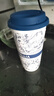 霸王茶姬陶瓷馬克杯奶茶杯喝水杯女生家用辦公咖啡杯帶蓋隨手杯子 伯牙絕弦陶瓷奶茶杯 曬單實拍圖