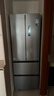 美的（Midea）【國家補貼至高20%】MR-417WFPE銀法式多門(mén)四開(kāi)門(mén)嵌入式60CM超薄嵌入式一級雙變頻家用電冰箱 MR-417WFPE 流蘇銀 曬單實(shí)拍圖