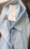 左斯客春夏新款亞麻白色長(cháng)袖襯衫男士棉麻襯衣男商務(wù)休閑麻料襯衣 9027淺藍 L 曬單實(shí)拍圖