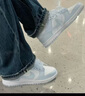 耐克（NIKE）官方女子甜美蕾絲板鞋夏季新款運(yùn)動鞋 DUNK LOW IB7311 100白/紫藍(lán) 38.5 曬單實(shí)拍圖